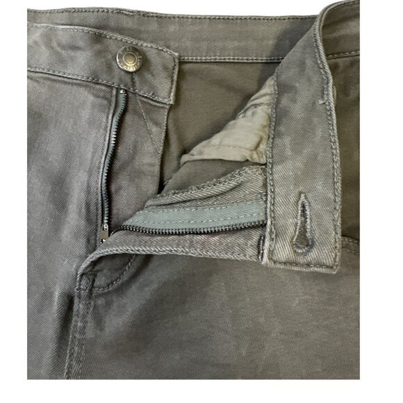 Helmut Lang Slouchy Skinny Pants Gray Cropped Women's sz 27 - Picture 7 of 16